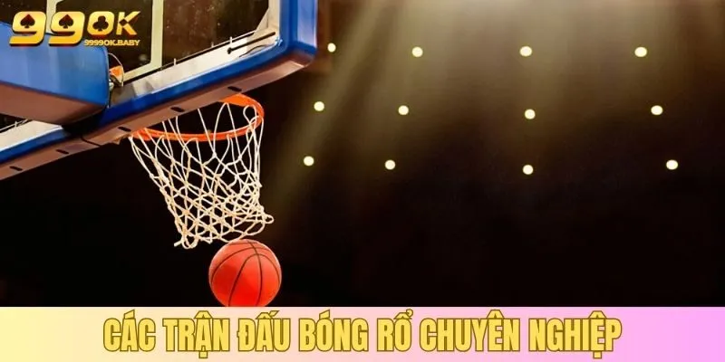 Các trận đấu bóng rổ chuyên nghiệp