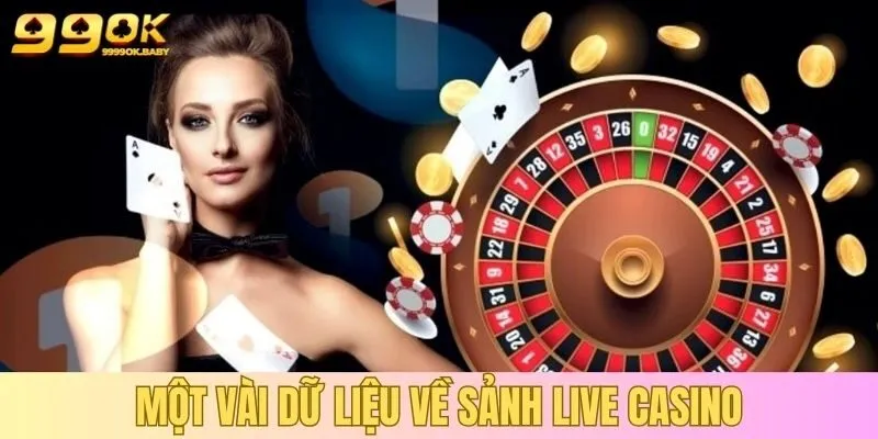Một vài dữ liệu về sảnh Live Casino